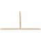 Ekena Millwork Portland Smooth Timber Gable Bracket, Douglas Fir, 96"W x 64"H x 1 1/2"D x 3 1/2"F, 16/12 Pitch GBW096X64X0204POR00SDF - alternate 2